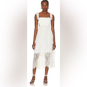 For Love & Lemons Deane Midi Dress